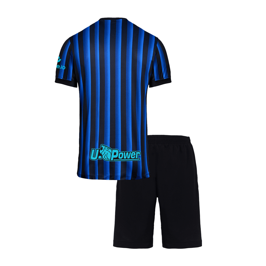 Maillot de football Inter Milan Domicile Enfant (Maillot + Short) 2025/26 Bleu et Noir