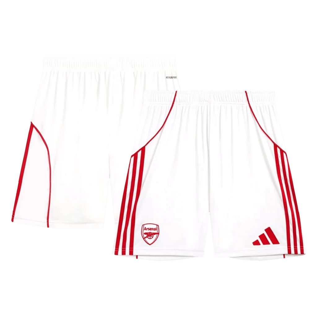 Soccer Kits Arsenal Home Soccer Shorts 25/26 White