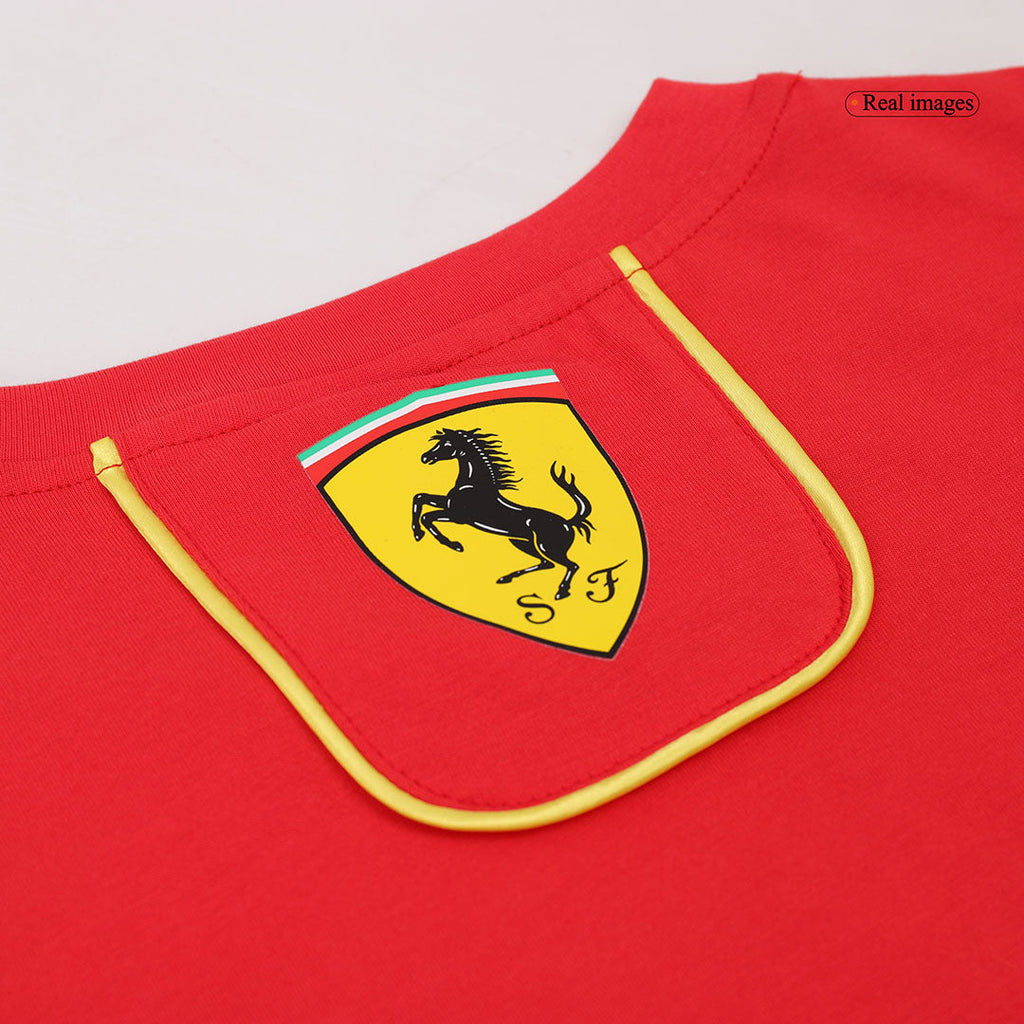 Maillot de football Ferrari F1 Racing Team Charles Leclerc #16 T-Shirt 2024