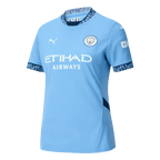 Soccer Kits Women's Manchester City Home Soccer Jersey Shirt 2024/25