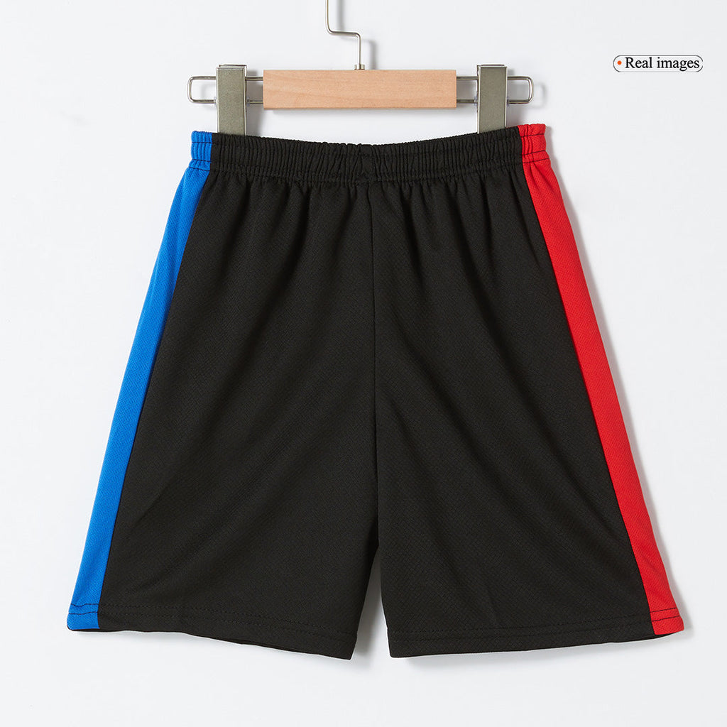 Maillots de football personnalisés pour enfants Barcelone Extérieur 2024/25