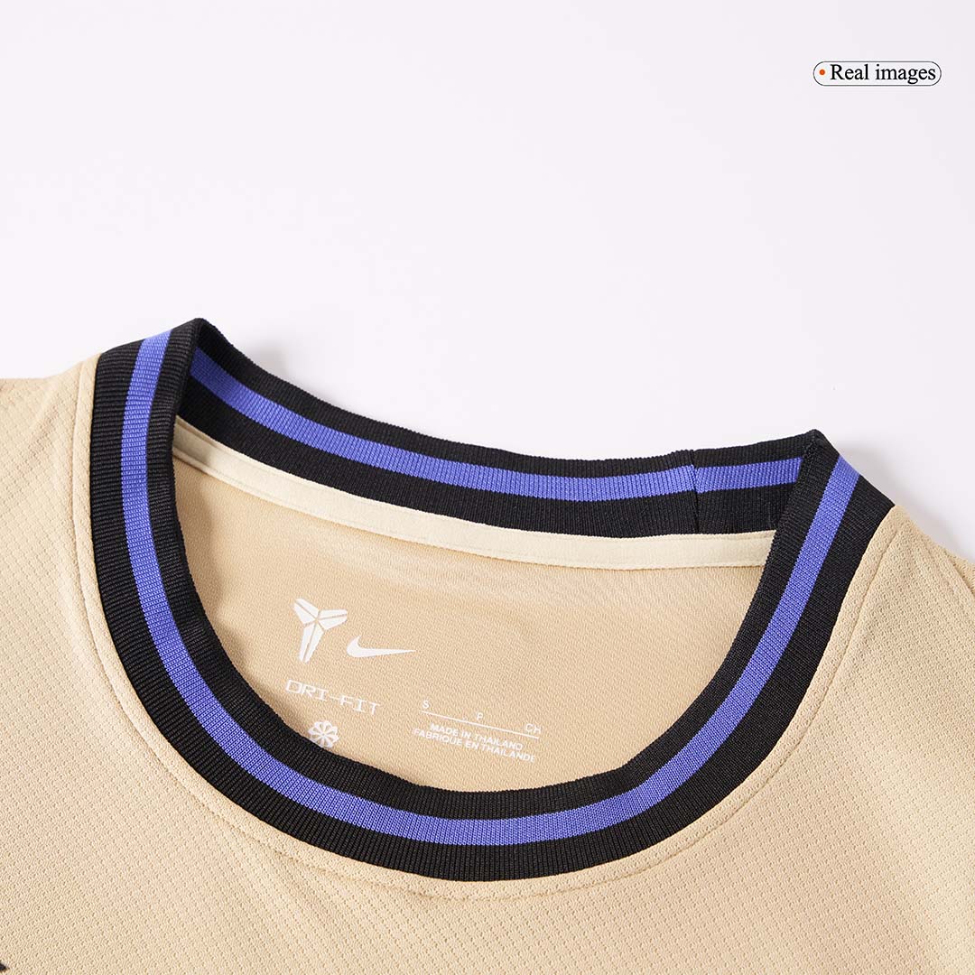 Maillot de football GAVI #6 Barcelone Extérieur 2025/26 Jaune - UCL