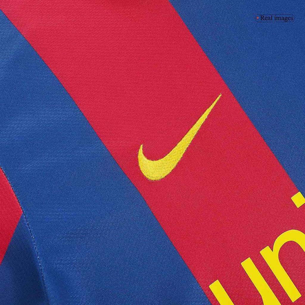 Kits de fútbol retro DAVID VILLA #7 2010/11 Barcelona Home Soccer Jersey