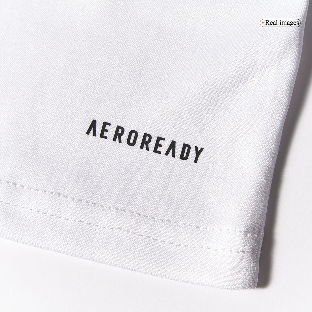 Camiseta de fútbol infantil del 125.º aniversario de Alemania (camiseta y pantalón corto) 2025, color blanco