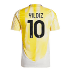 Soccer Kits Authentic YILDIZ #10 Juventus Away Soccer Jersey 2024/25 - Save The Children Sponsor