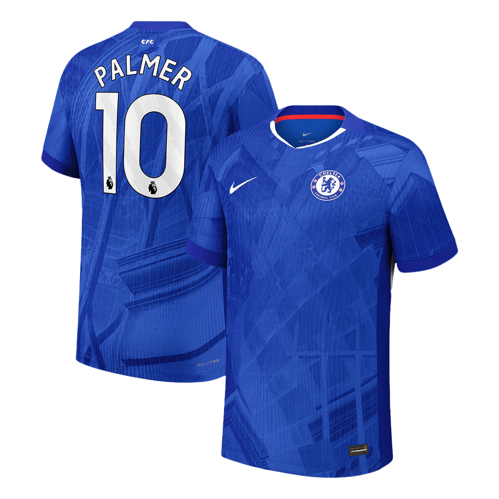 Soccer Kits Authentic PALMER #10 Chelsea Home Soccer Jersey 2025/26 Blue
