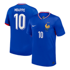 Maillot de foot domicile MBAPPE #10 France Euro 2024 