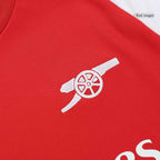 Kits de fútbol: Camiseta de fútbol local del Arsenal para niños (camiseta, pantalones cortos y calcetines) 2024/25