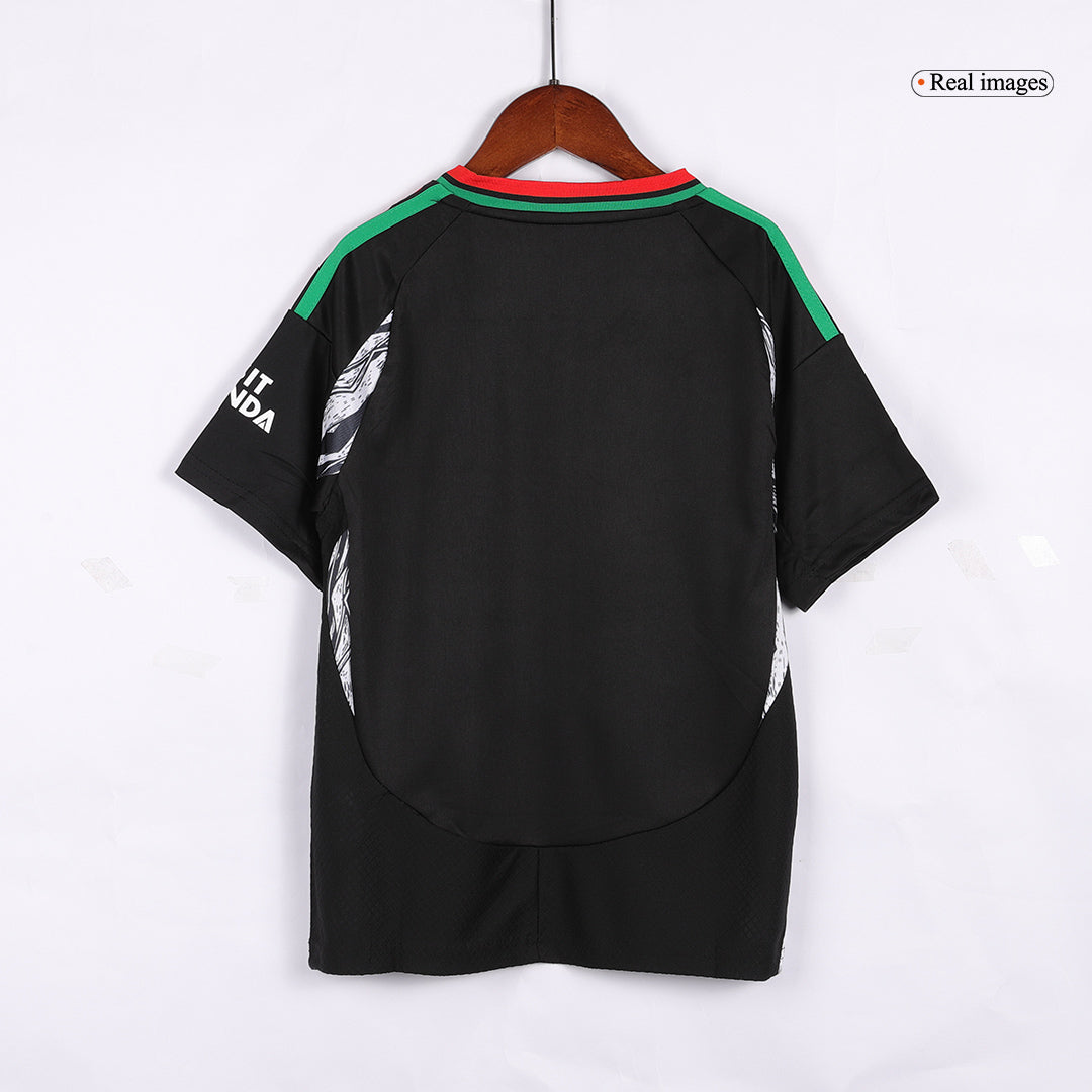 Camiseta de visitante del Arsenal para niños (camiseta y pantalón corto) 2024/25