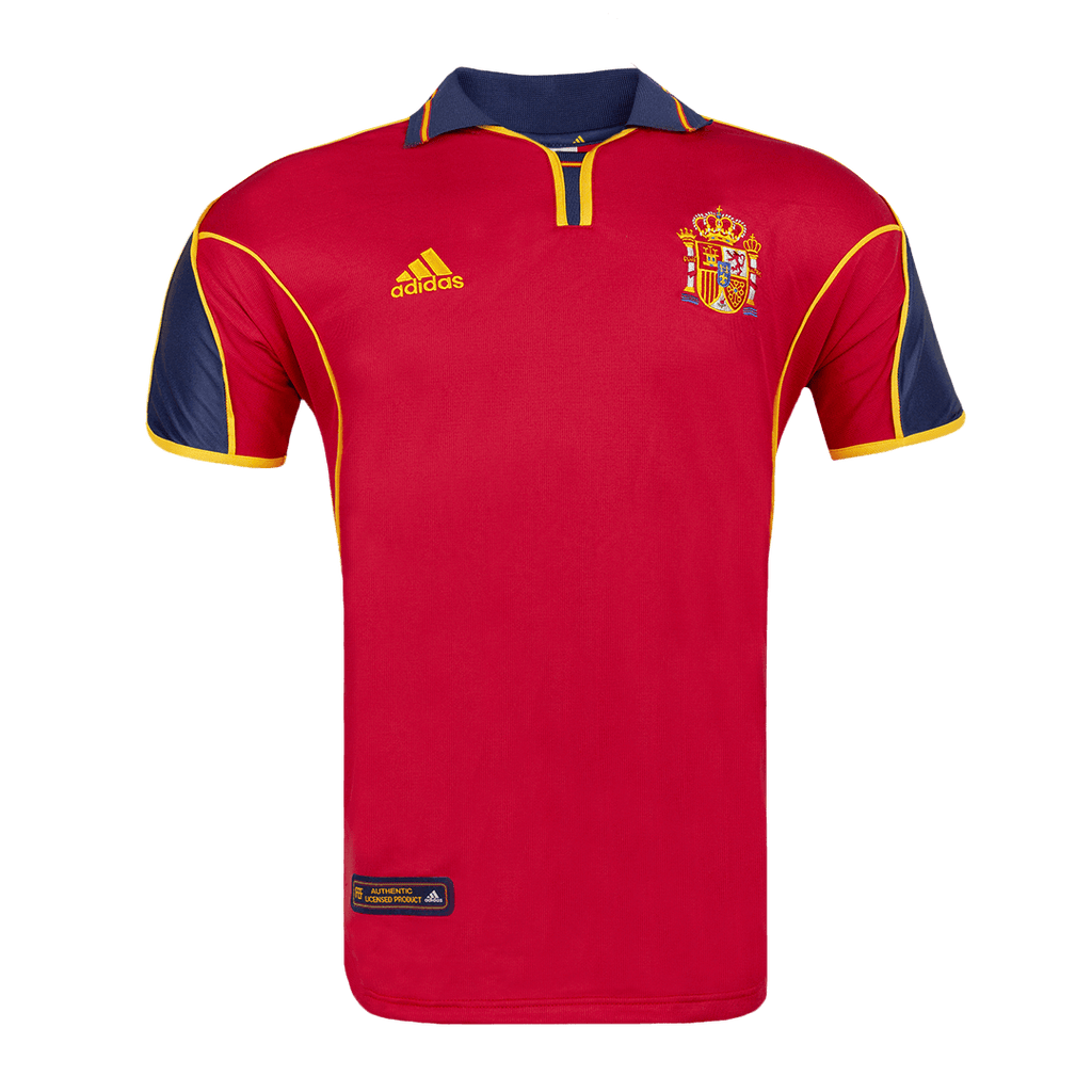 Camiseta de fútbol retro de España del año 2000