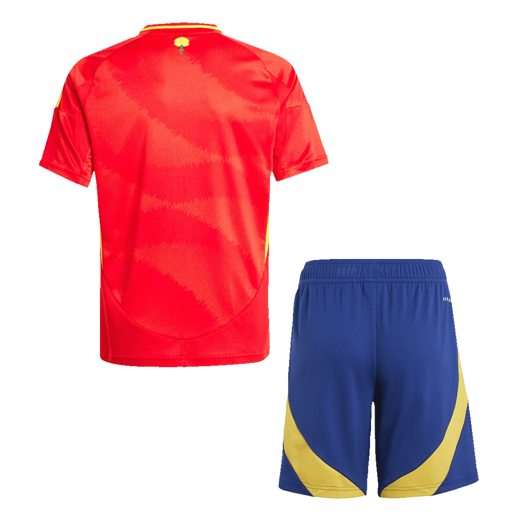 Kits de fútbol para niños: camiseta local de España (camiseta y pantalón corto) para la Eurocopa 2024