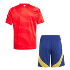 Kits de fútbol para niños: camiseta local de España (camiseta y pantalón corto) para la Eurocopa 2024