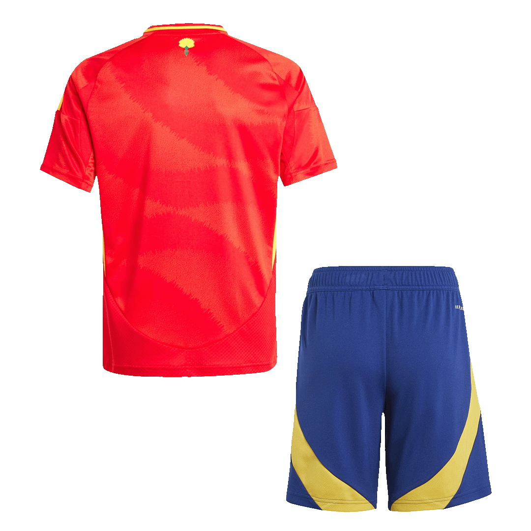 Kits de fútbol para niños: camiseta local de España (camiseta y pantalón corto) para la Eurocopa 2024