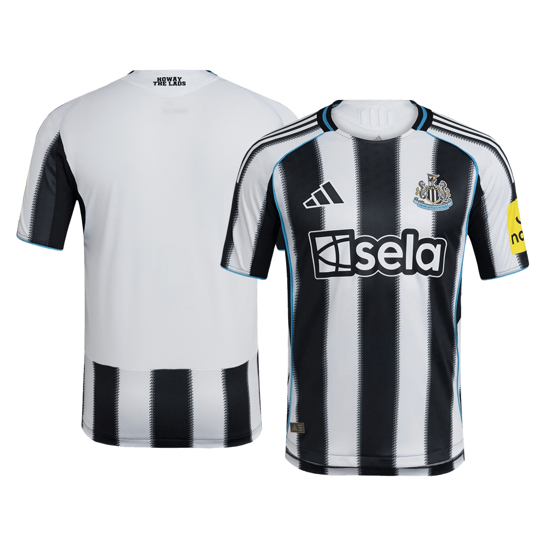Soccer Kits Authentic Newcastle United Home Soccer Jersey 2025/26 Black&White