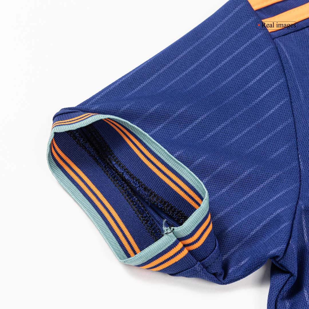 Camiseta de fútbol infantil de visitante del Newcastle United (camiseta y pantalón corto) 2025/26, azul marino