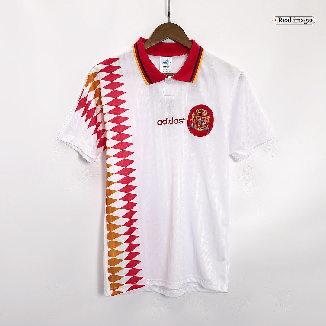 Maillot de football rétro extérieur Espagne 1994 