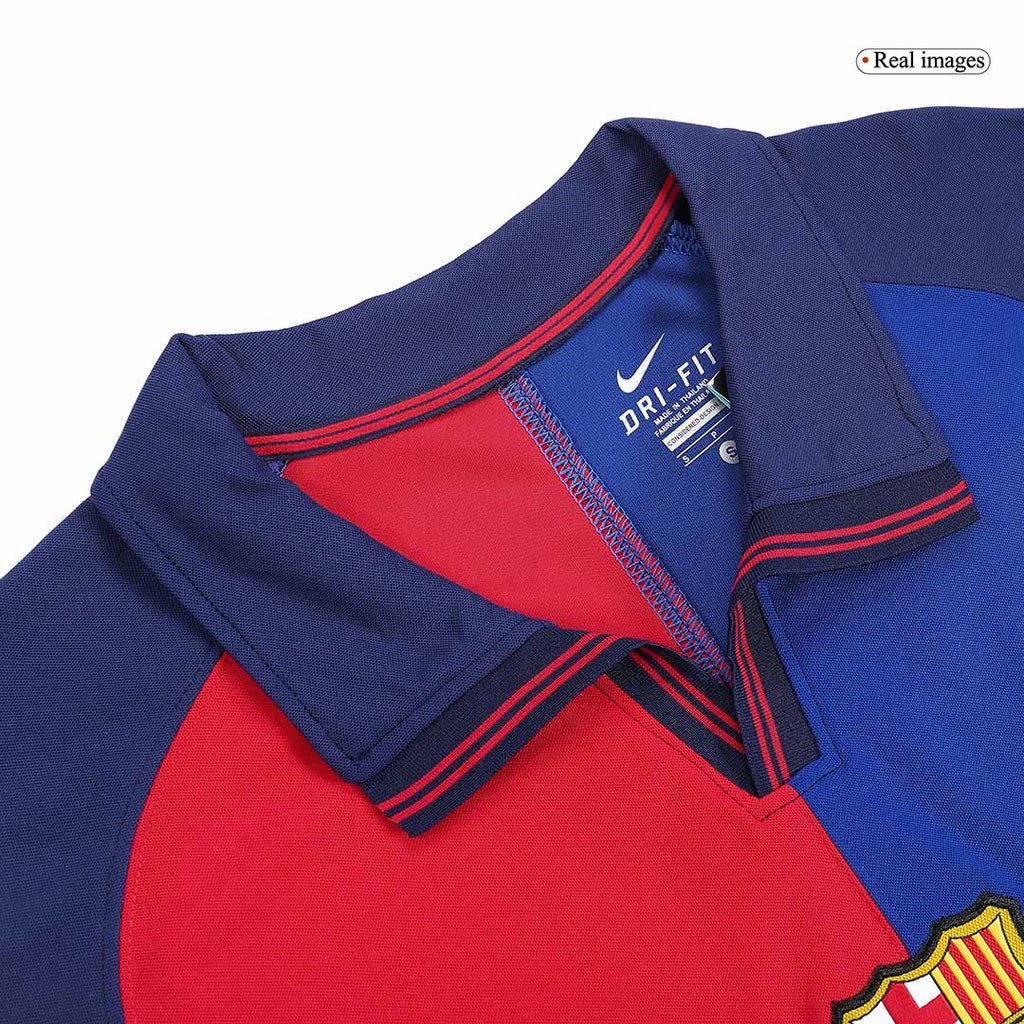 Camiseta de fútbol retro del Barcelona 1999/00