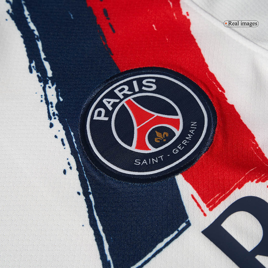 Maillot de football extérieur PSG O.DEMBÉLÉ #10 2024/25 Blanc