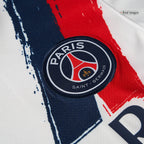 Camiseta de visitante KVARATSKHELIA #7 del PSG 2024/25, blanca - UCL