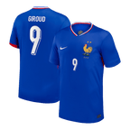 Maillot de foot domicile GIROUD #9 France Euro 2024