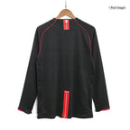 Maillot de football rétro à manches longues Manchester United 2007/08