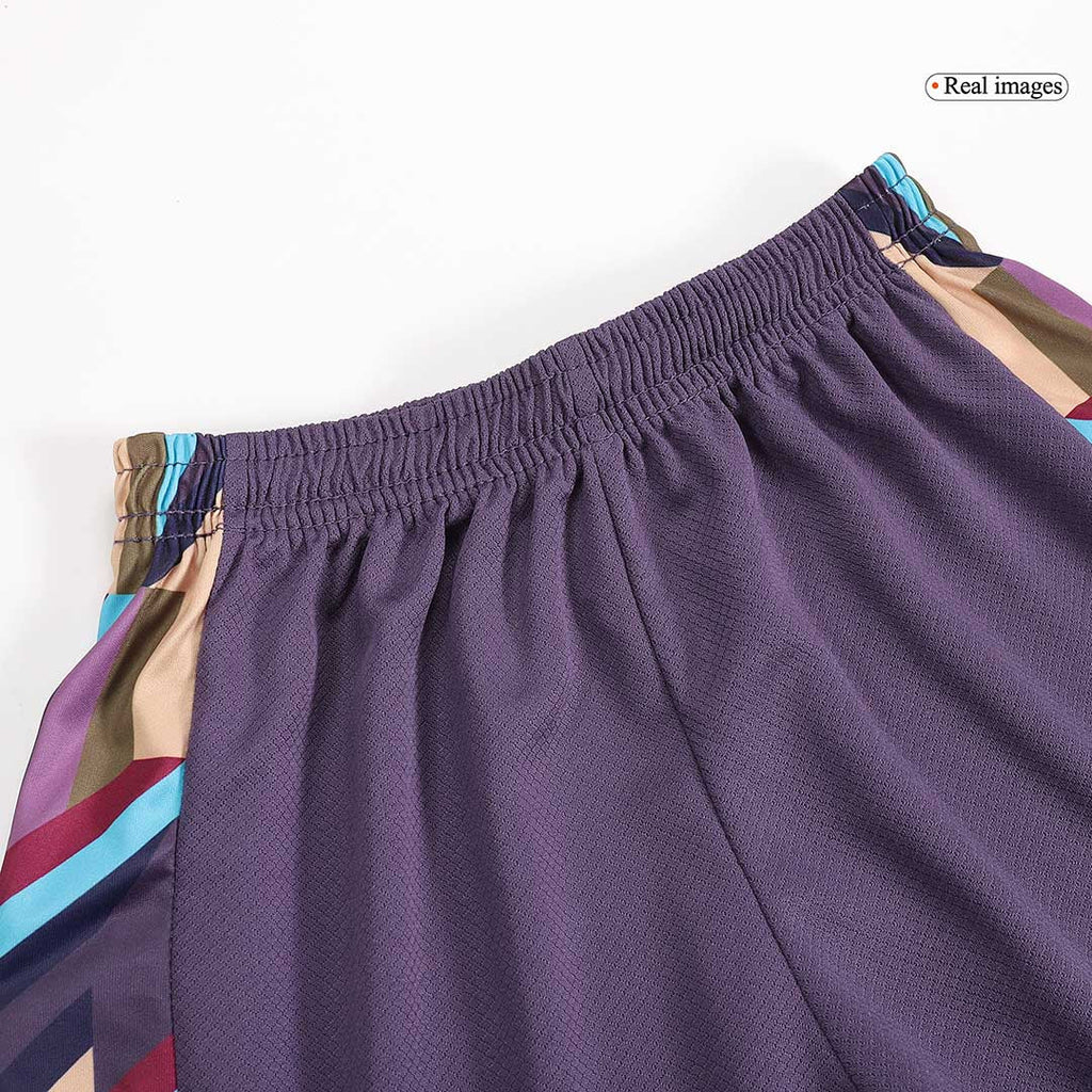 Kits de fútbol: Camiseta de fútbol visitante de Inglaterra para niños (camiseta y pantalones cortos) Eurocopa 2024