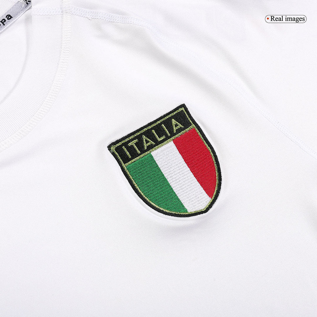 Camiseta de fútbol retro de visitante de Italia 2002