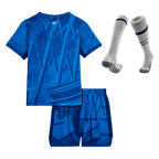 Kit de fútbol para niños: camiseta de local del Chelsea (camiseta, pantalones cortos y calcetines) 2025/26, azul