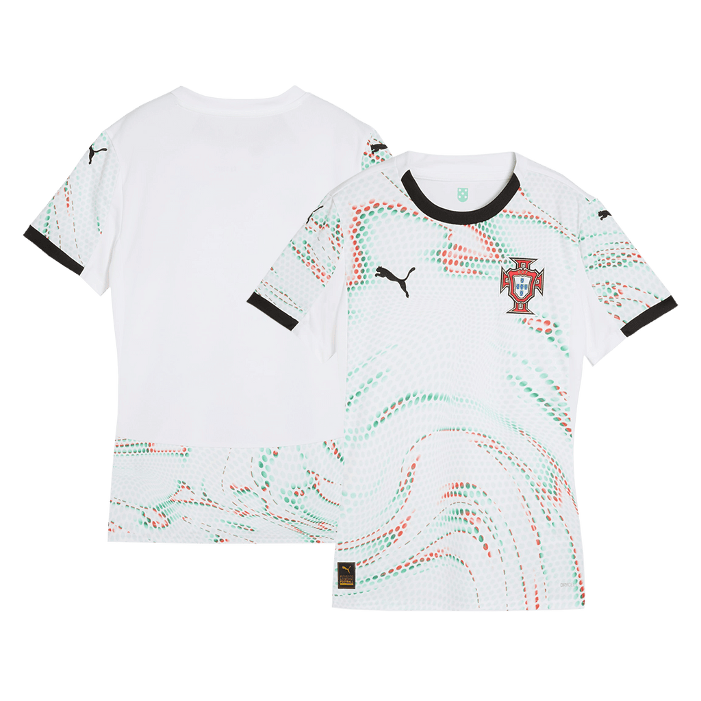Soccer Kits Women's Portugal Away Soccer Jersey 2025 White