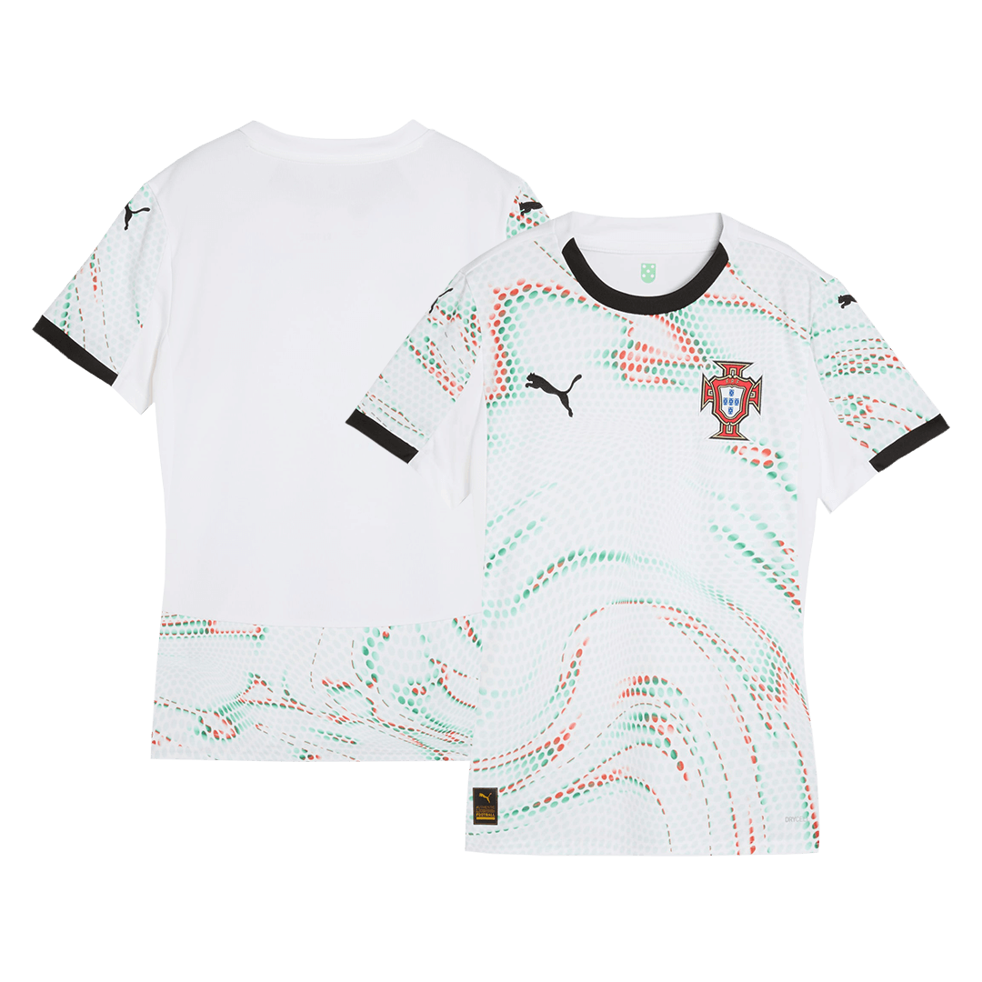 Soccer Kits Women's Portugal Away Soccer Jersey 2025 White