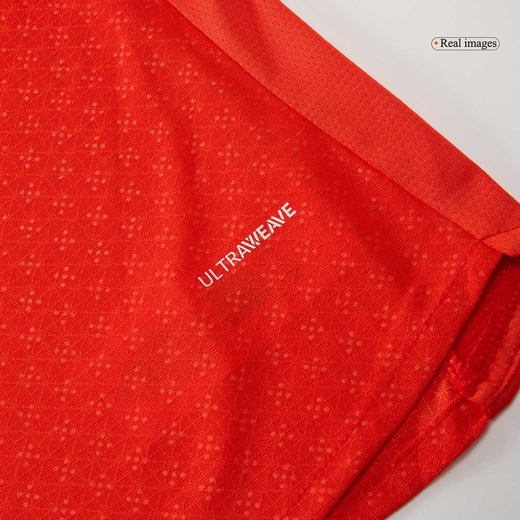 Soccer Kits Authentic Portugal Home Soccer Jersey 2025 Red