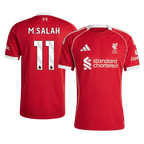 Maillot de football M.SALAH #11 Liverpool Domicile 2025/26 Rouge