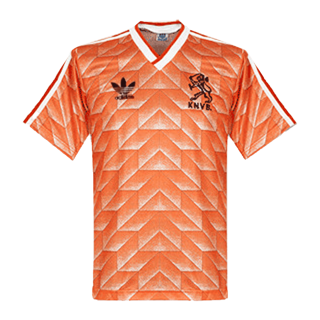 Camiseta de fútbol retro de Holanda de 1988