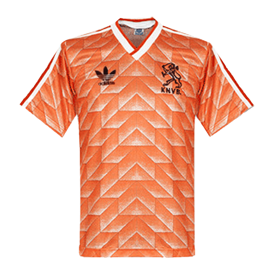 Camiseta de fútbol retro de Holanda de 1988
