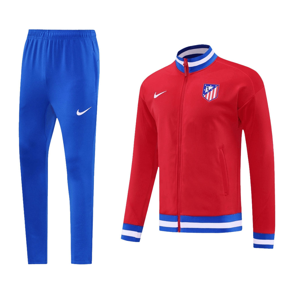 Soccer Kits 25/26 Atletico Madrid Training Jacket Kit(Jacket+Pants) Red