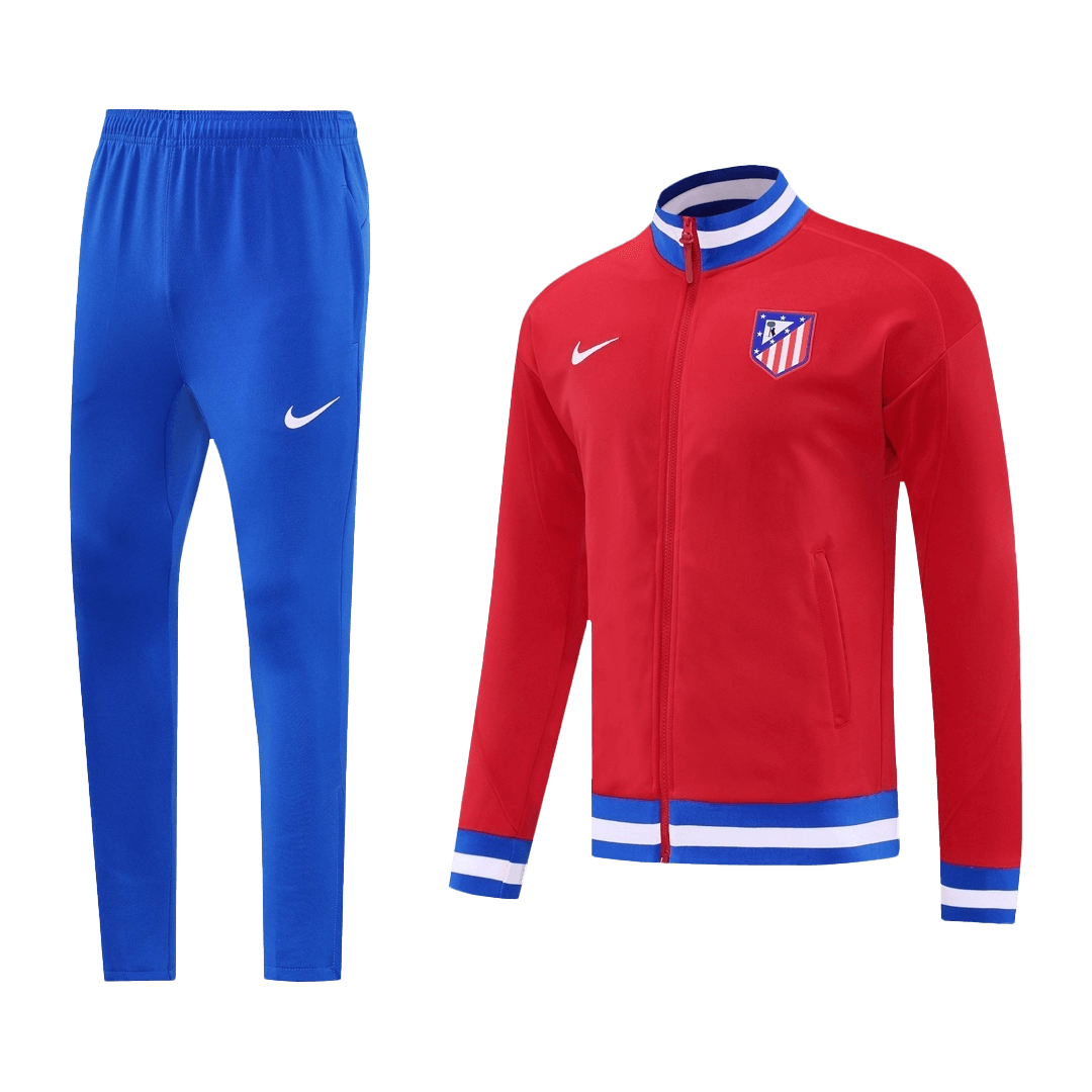 Soccer Kits 25/26 Atletico Madrid Training Jacket Kit(Jacket+Pants) Red