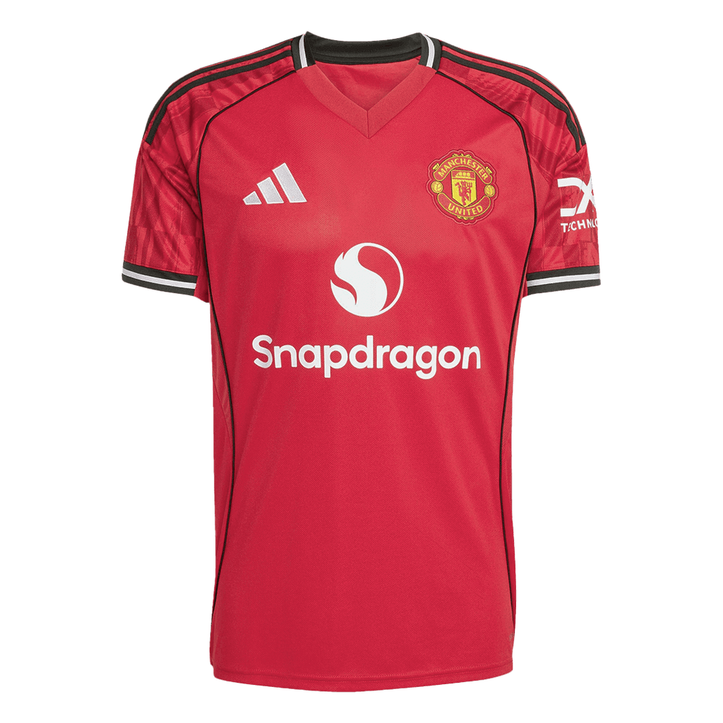 Soccer Kits B.FERNANDES #8 Manchester United Home Soccer Jersey 2025/26 Red