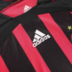 Camiseta de fútbol retro de manga larga del AC Milan 2006/07