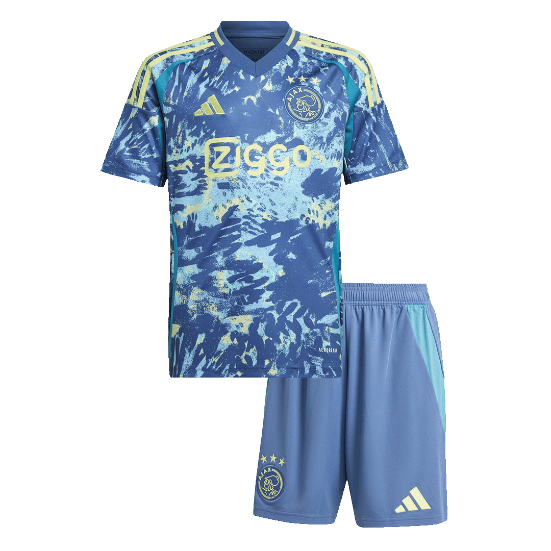 Maillot de football extérieur Ajax pour enfant (maillot + short) 2024/25