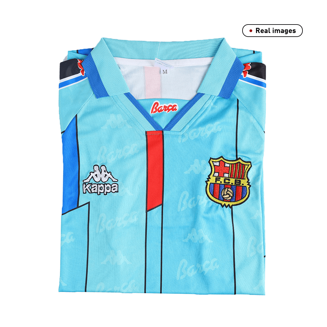 Maillot de football rétro extérieur Barcelone 1996/97