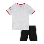 Maillots de football Liverpool pas chers pour enfant, troisième maillot extérieur 2024/25 (maillot + short)