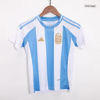 Maillot de football domicile Argentine pour enfant (maillot + short) Copa America 2024