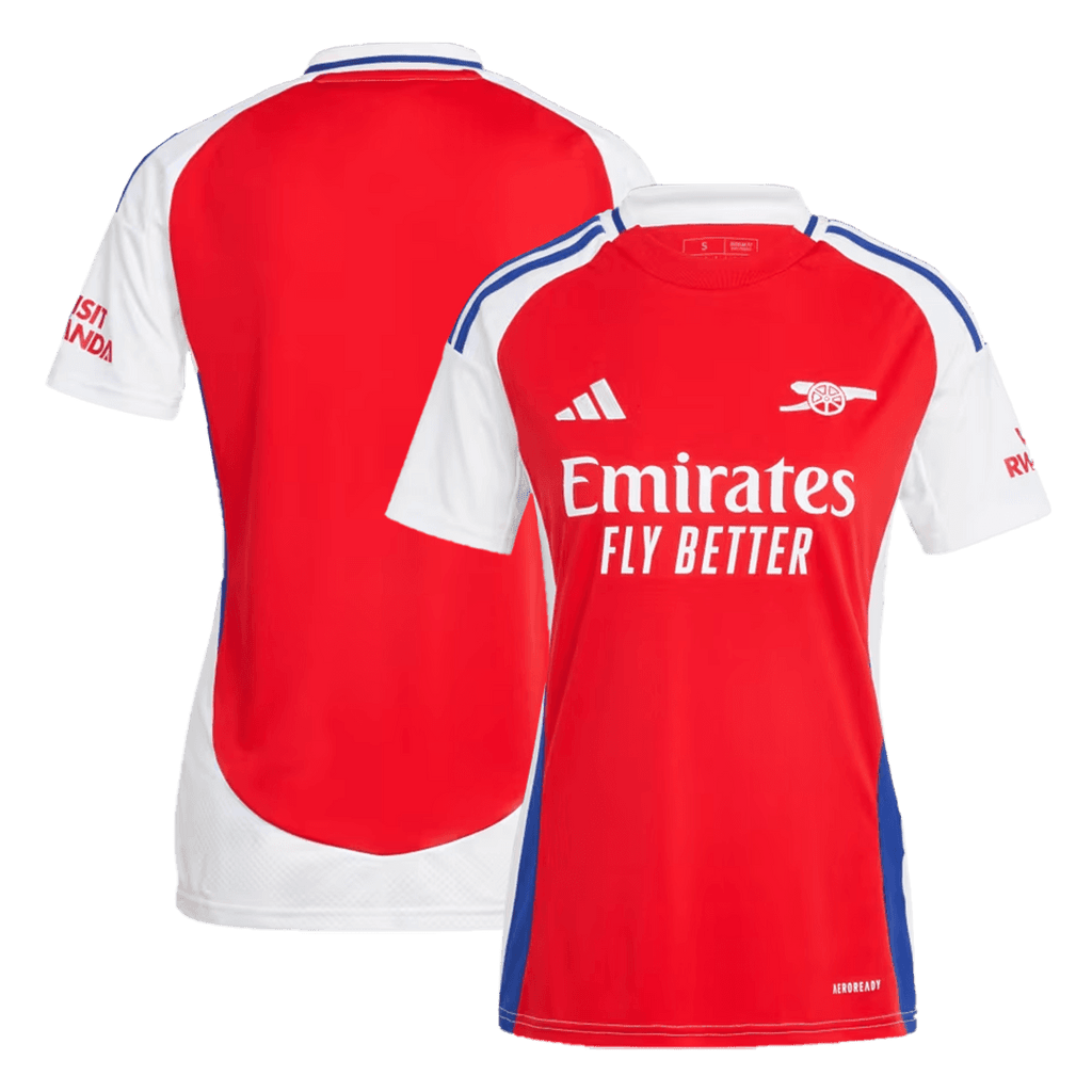 Camiseta de fútbol local del Arsenal para mujer 2024/25