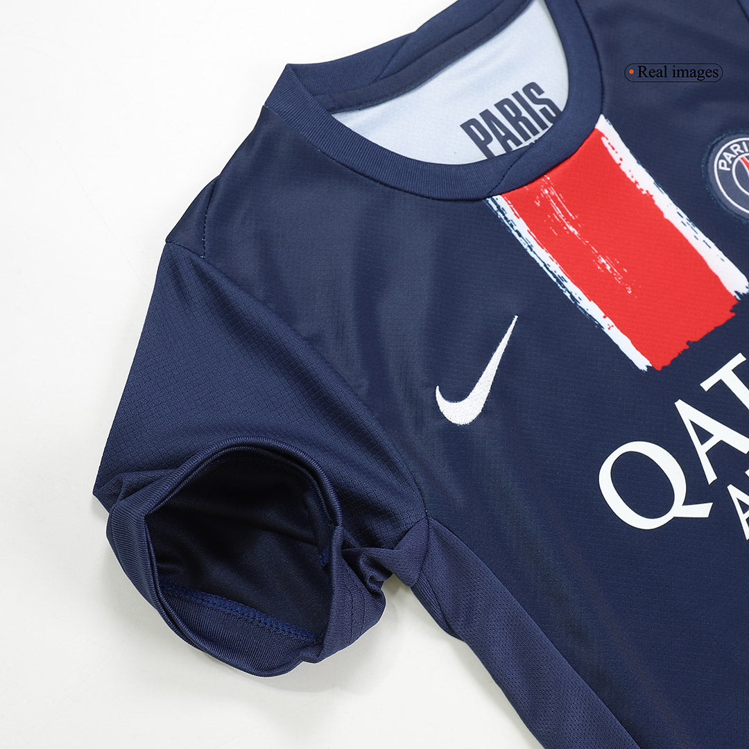 Kit de fútbol para niños: camiseta local del PSG (camiseta, pantalones cortos y calcetines) 2024/25