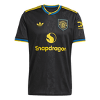 Maillot de football Manchester United Third Extérieur 2025/26 Noir