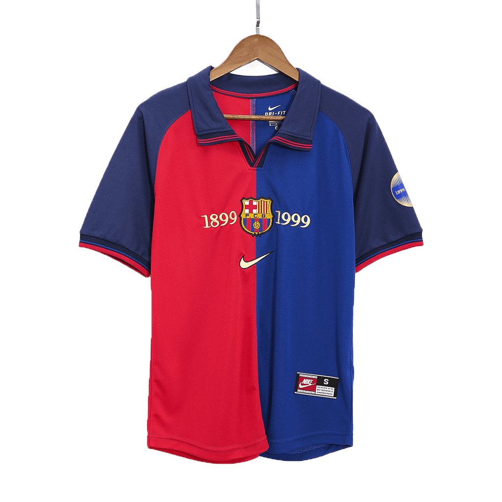 Camiseta de fútbol retro del Barcelona 1999/00