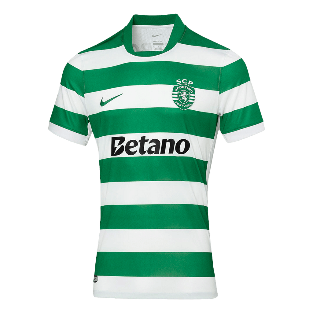 Kits de fútbol Camiseta de fútbol local del Sporting CP 25/26 Verde y blanco