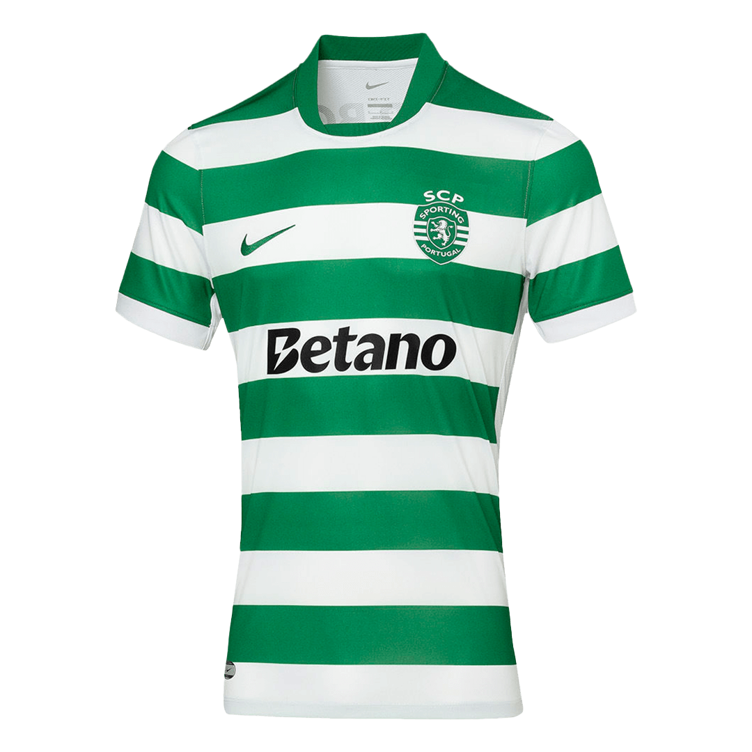 Kits de fútbol Camiseta de fútbol local del Sporting CP 25/26 Verde y blanco