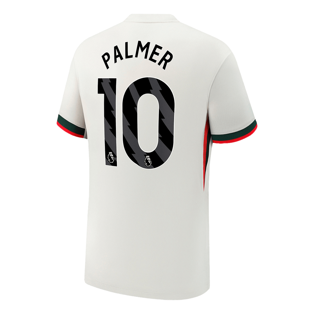 Maillot de football extérieur PALMER #10 Chelsea 2025/26 Blanc
