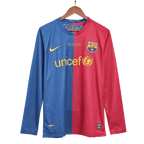 Camiseta de fútbol retro de manga larga del Barcelona 2008/09 - Final de la UCL